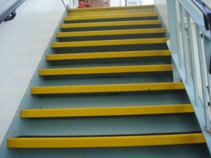 Anti Slip Stair Steps After Renovation by SComp