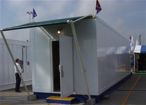 Accommodation Module manufactured using Fybatex (Smooth)